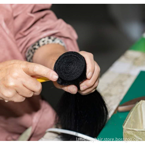 Free Sample Human Hair Extensions, 10A Grade Raw Unprocessed Virgin Cuticle Aligned Mink Brazilian Human Hair Bundles